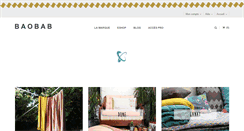 Desktop Screenshot of baobab-home.fr